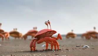 小蟹, 团结力量大